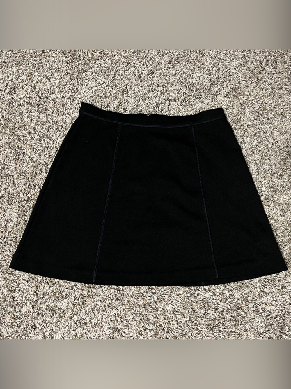 Michael Kors Black A-Line Skirt